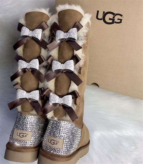 swarovski crystal ugg boots.